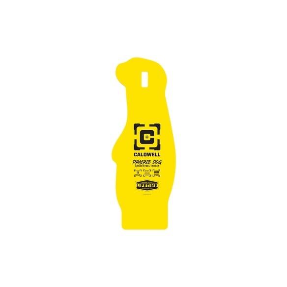 Caldwell Game Series AR500 Prairie Dog Steel Target Yellow