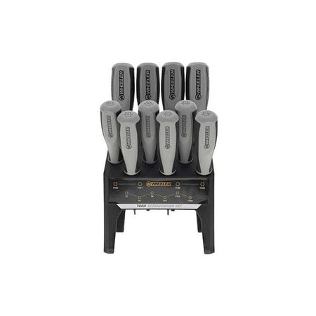 Wheeler Torx Benchtop Screwdriver Set 10 Piece Color-Coded