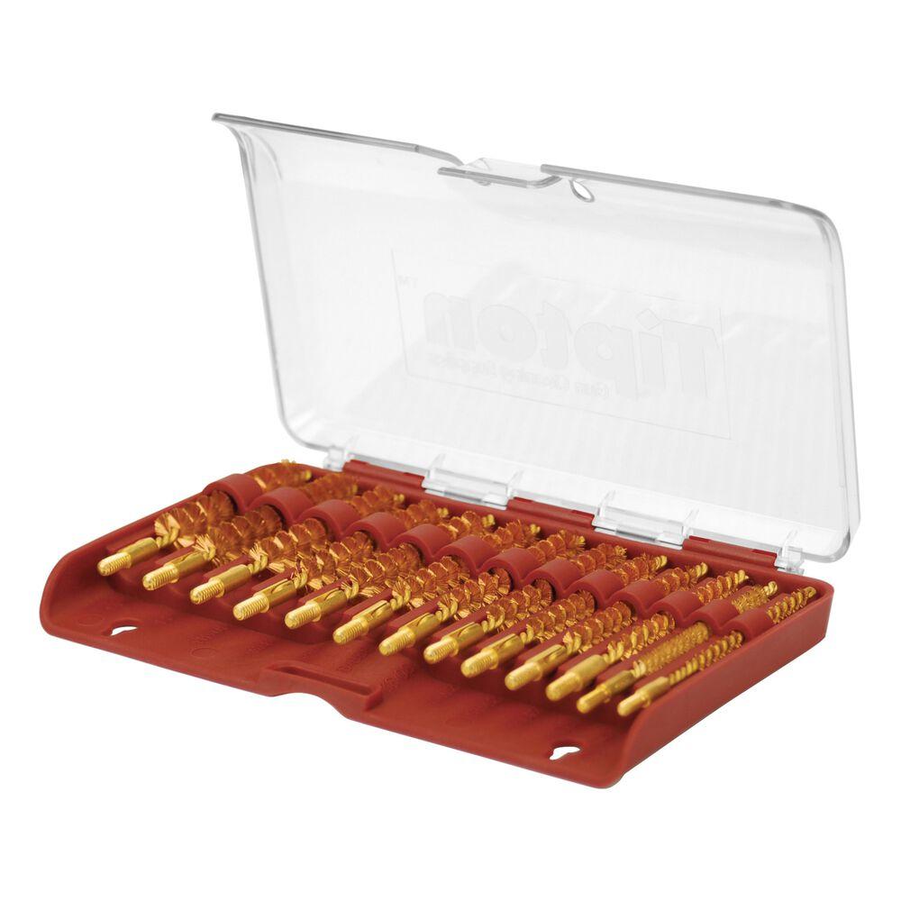 Tipton 13-Piece Caliber-Specific Best Bore Brush Set for Rifles
