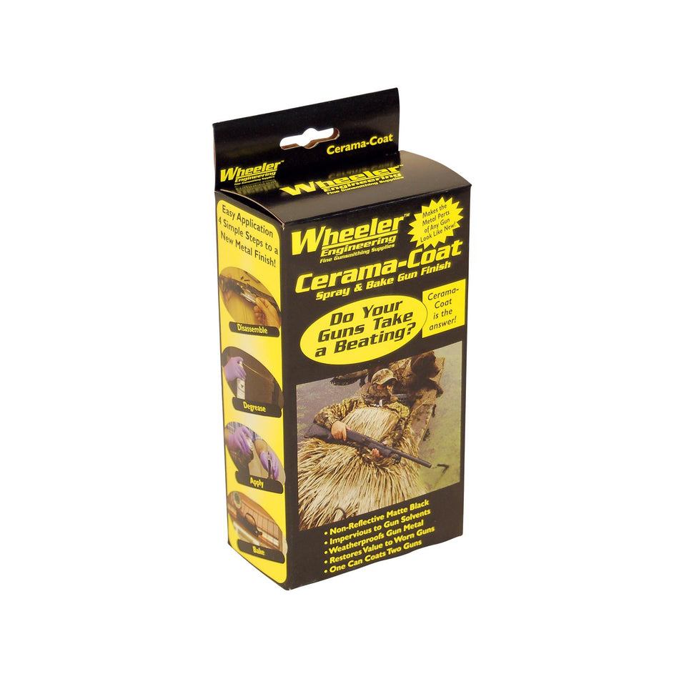 Wheeler Engineering Cerama Coat Matte Black Firearm Finish 2oz