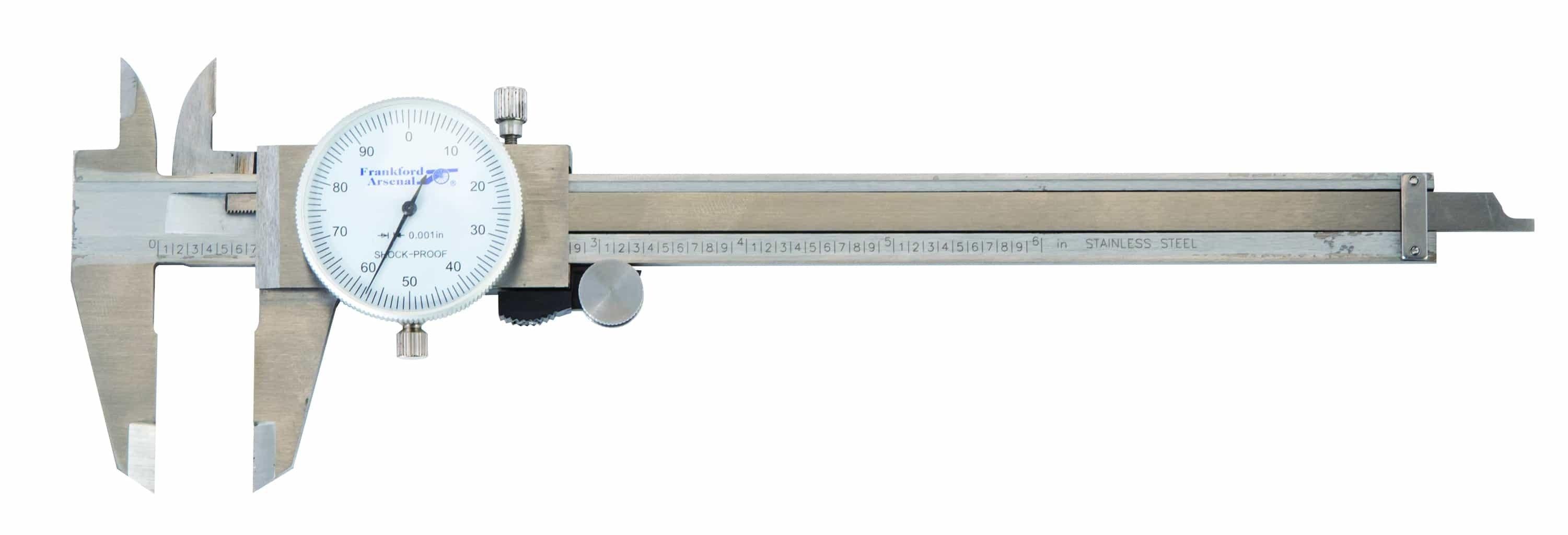 Frankford Stainless Steel Dial Caliper Reloading Tool