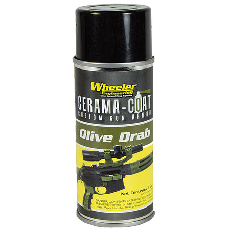 Wheeler Engineering Cerama Coat Firearm Coating OD Olive Drab 2 Ounce