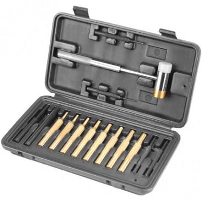 Wheeler Gunsmithing Hammer and Punch Set with Storage Case