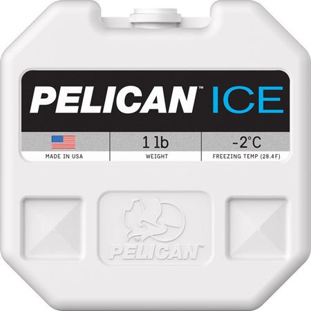 Pelican 1LB Reusable Ice Pack - White