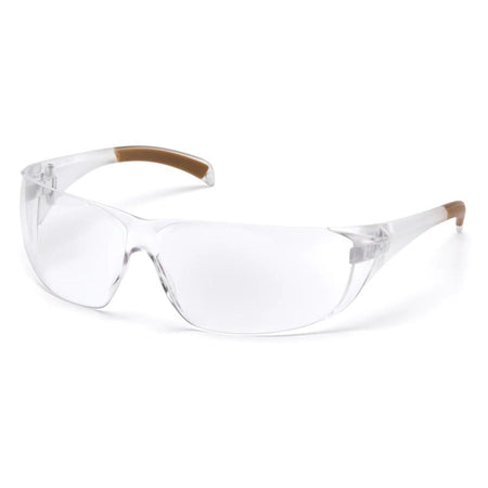 Pyramex Billings Wraparound Frameless Shooting Glasses Clear with Carhartt Bag