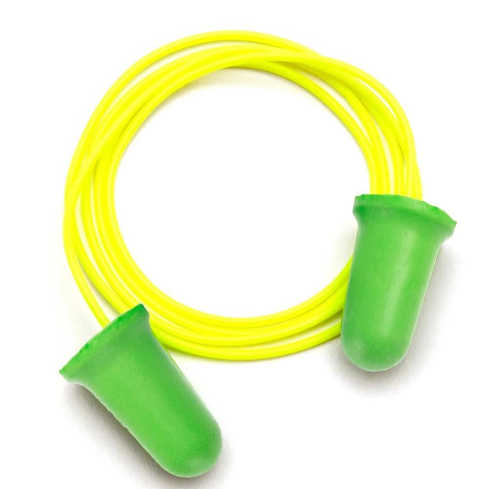 Pyramex DP1201 30dB NRR Corded Disposable Earplugs Green 100 Pairs