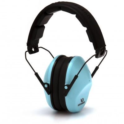 Pyramex VG90 Series Blue Shooting Ear Muffs 24dB