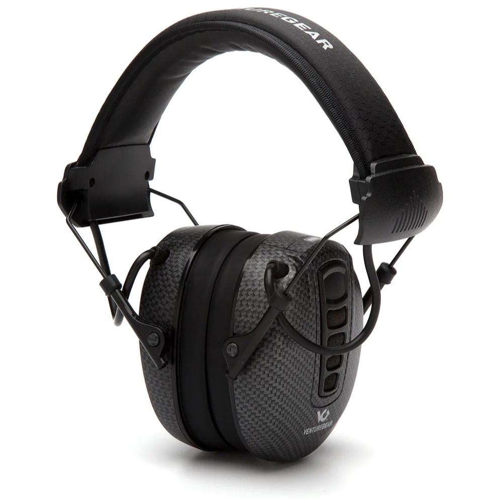 Pyramex Clandestine Electronic Earmuff Graphite Black NRR 24dB