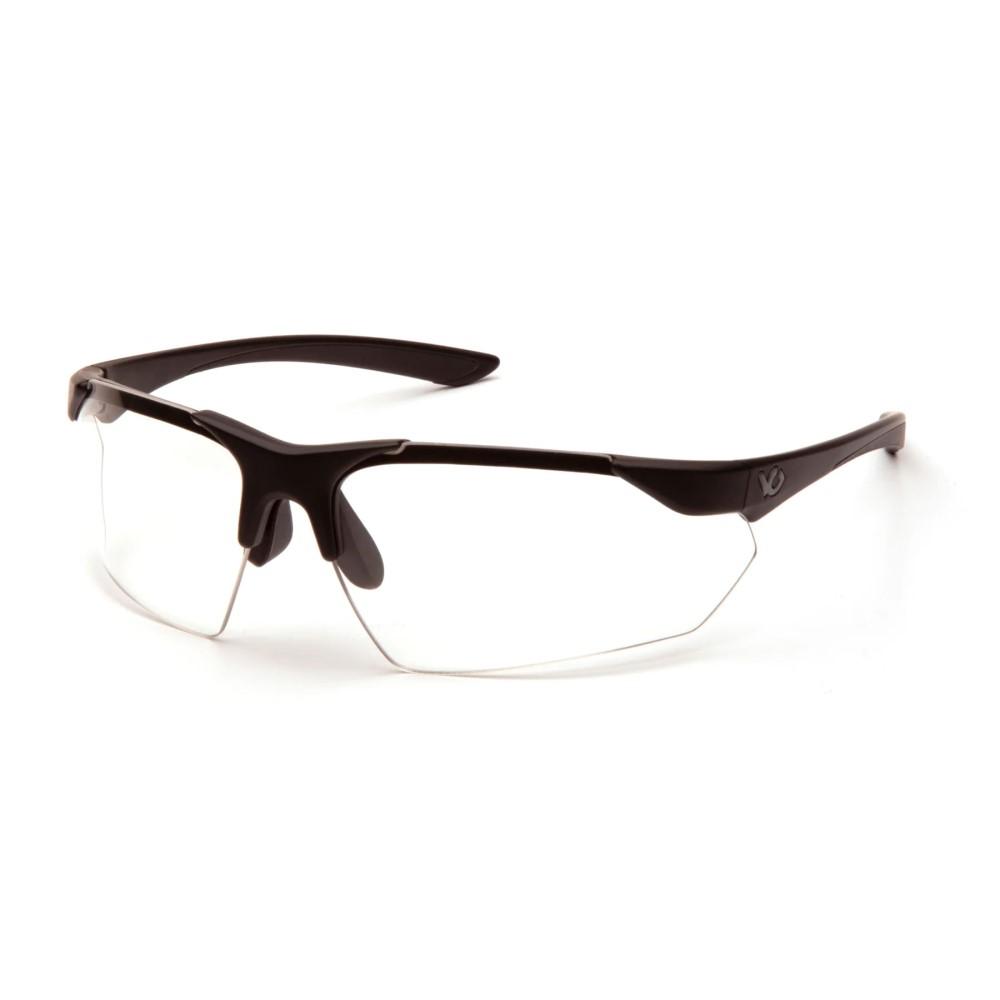 Pyramex Drone 2.0 Black Shooting Safety Glasses Clear Anti-Fog Lens