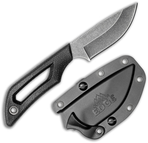 Outdoor Edge PKDP1C Pivot 2.5" Fixed Drop Point Blade with Sheath
