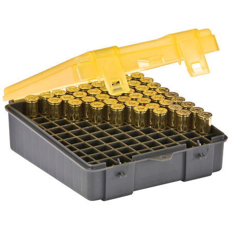 Plano .357/.38 Flip Top Pistol Ammo Case Hard Plastic