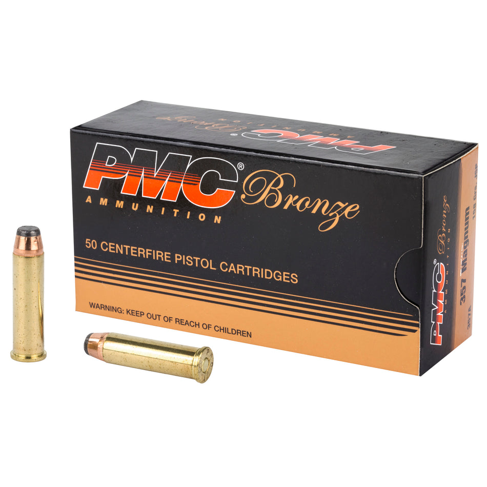 PMC Bronze 357 Magnum Ammo 158 Grain JSP
