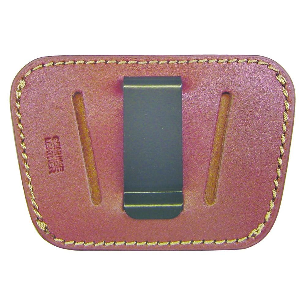 Medium to Large Frame Auto Handgun Belt Slide Holster Tan