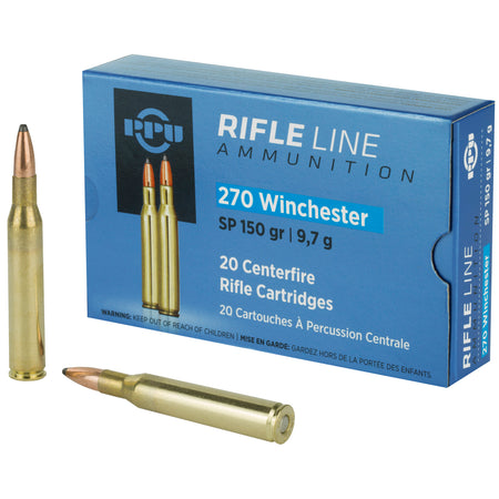 Prvi Partizan  Soft Point 150 Grain .270 Winchester 2850 fps 8605003812364
