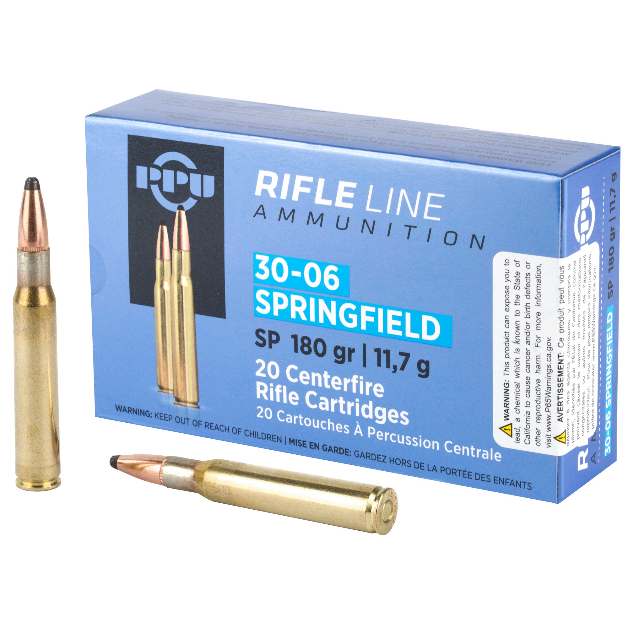 Prvi Partizan  Soft Point 180 Grain .30-06 Springfield 2700 fps 8605003812531