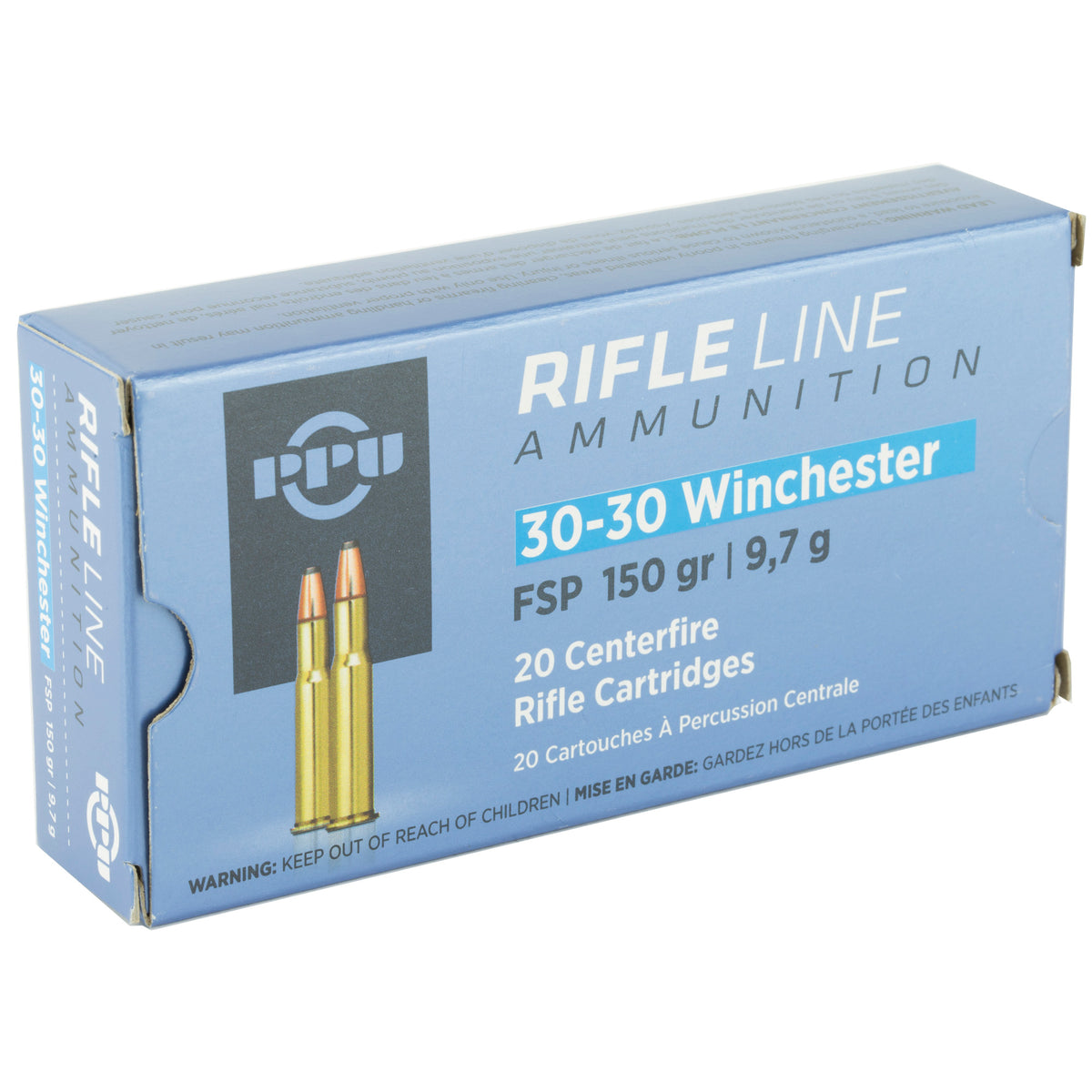 Prvi Partizan .30-30 Winchester Standard Rifle 150 grain Flat Soft Point ammunition