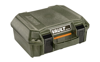 Pelican Vault V100C Small Pistol Case with Foam, Olive Drab, Four Layers of Protective Foam