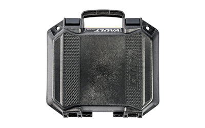 Pelican Vault V100PF1 Handgun Case, Black, High-Impact Polymer, Foam Pistol Insert