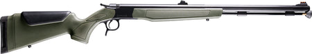 CVA Optima Muzzleloader 50 Cal 26" Fiber Optic Black/Green Finish
