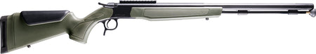CVA Optima Muzzleloader 50 Cal 26" Black/Green Picatinny Rail Equipped