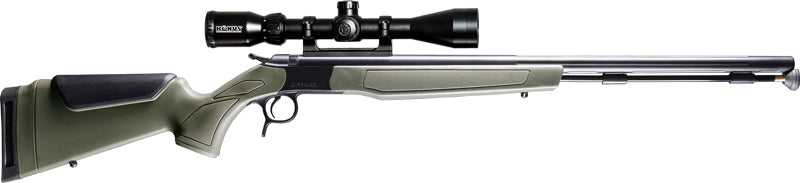 CVA Optima Muzzleloader 50 Cal 26" Black/Green with 3-9x40 Optic