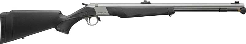 CVA Wolf V2 209 Magnum .50 Cal 24" SS/Black Syn Muzzleloader w/ Sights