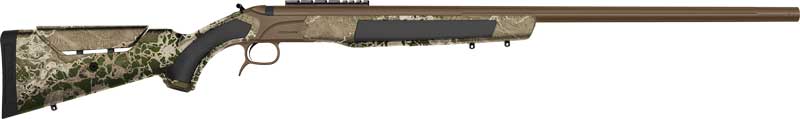 CVA Accura LR-X 50 Cal 30-Inch Muzzleloader Rail Brown Cerakote Realtree Hillside