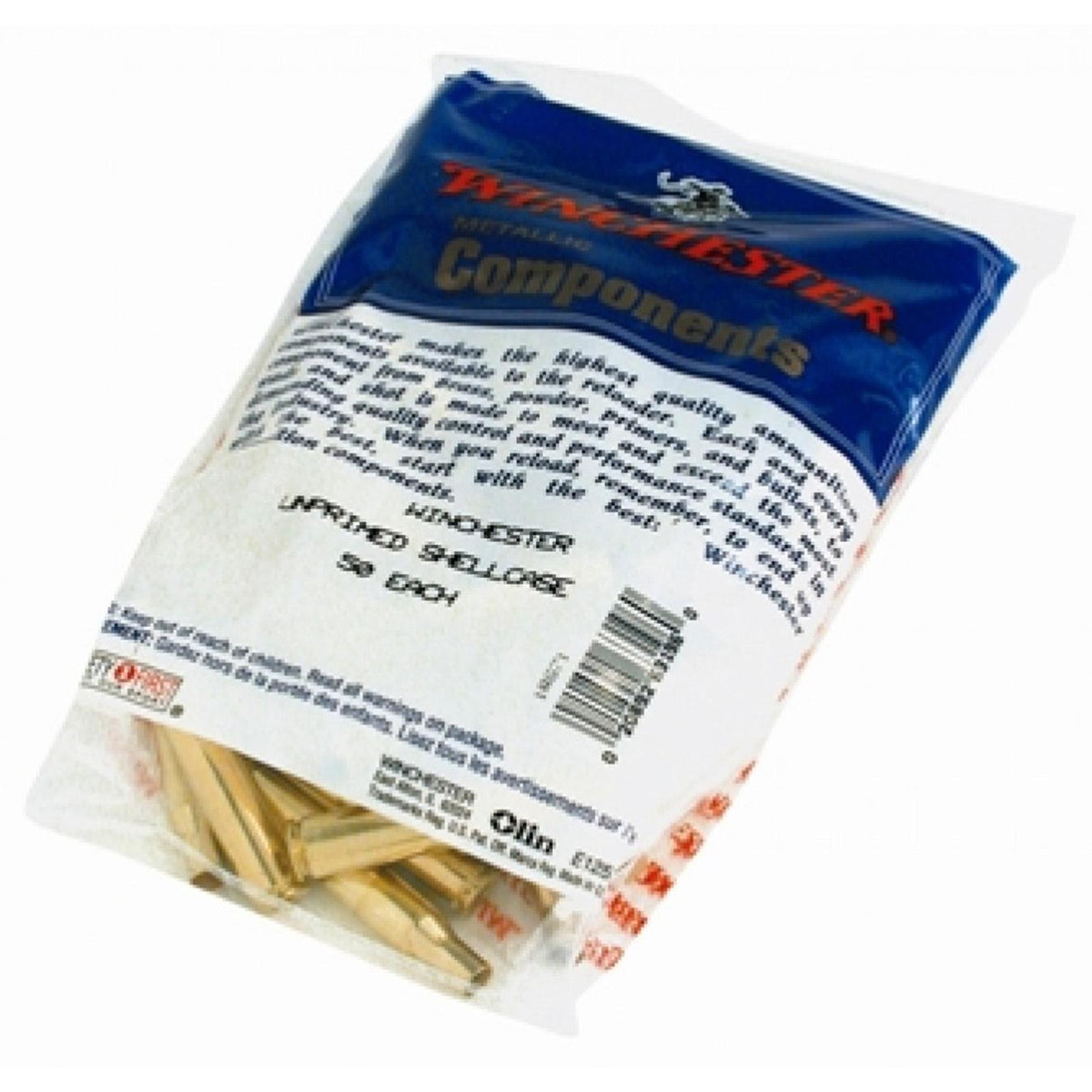Winchester 6.8 Western Unprimed Brass Cartridge Cases 50/box