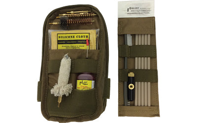 Pro-Shot Products .308 Caliber Firearm Cleaning Kit Coyote Pouch COY-30