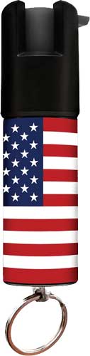 Guard Dog 1/2 Ounce Pocket Pepper Spray Keychain - American Flag