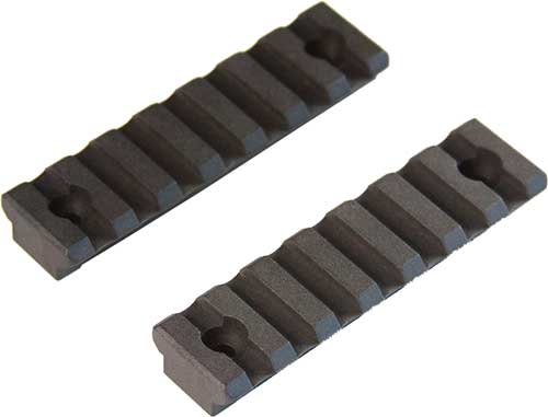 J&E KeyMod Polymer Rail Sections 4 Inch 7-Slot (2-Pack)