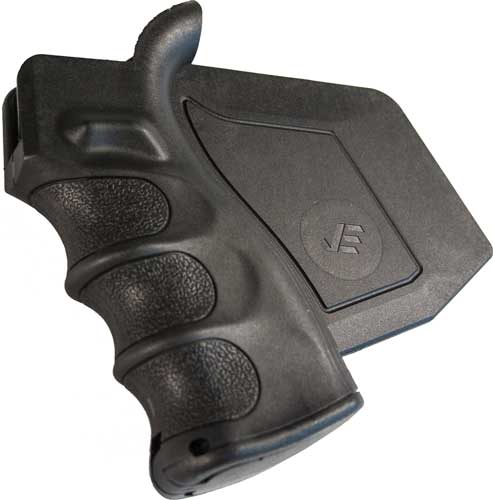 JE Black Ergonomic Featureless Paddle Grip, California Compliant