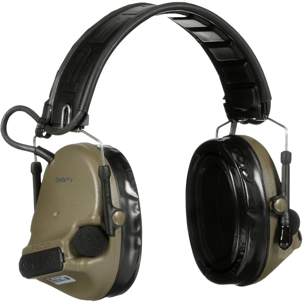 3M Peltor ComTac V Tactical Hearing Defender Headset OD Green