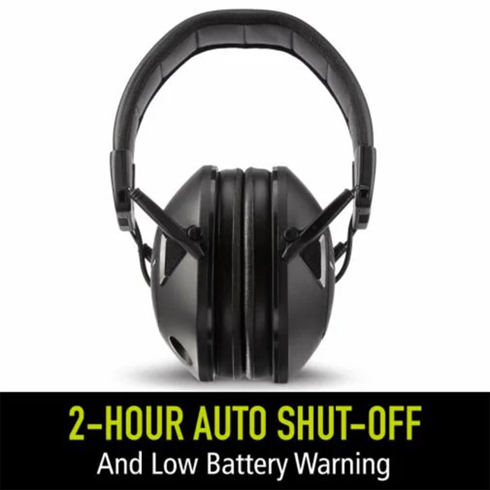 Peltor Sport Tactical 100 Electronic Hearing Protection Earmuffs Black 22dB