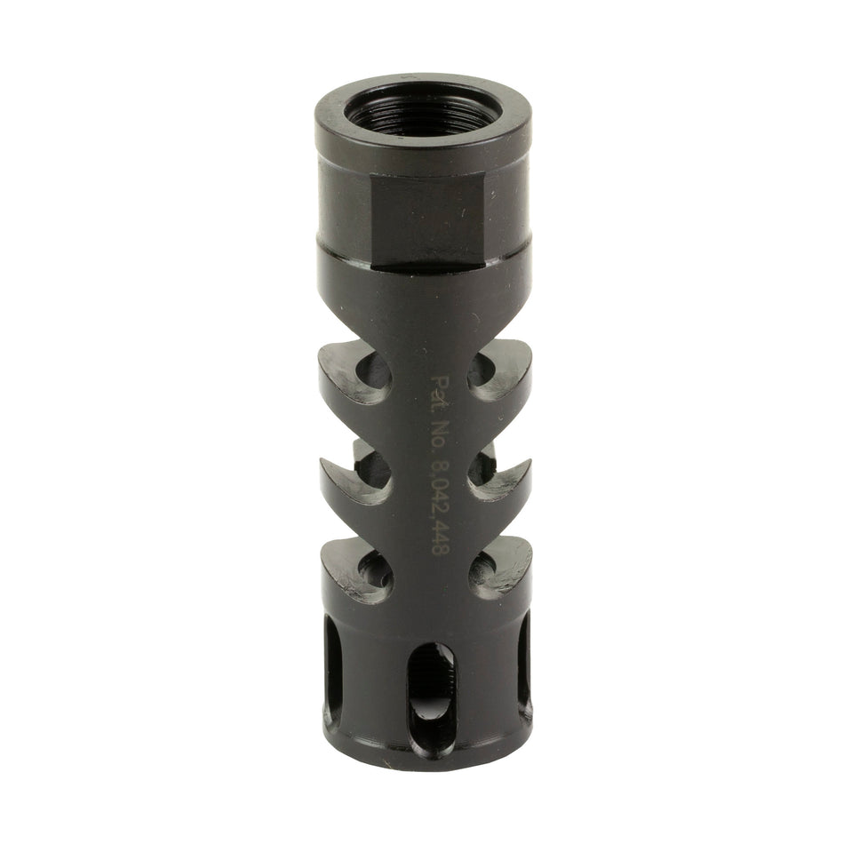 Primary Weapons Systems .308/300BLK/7.62x39 CQB Compensator, 5/8x24, 4140 Steel, Black 3CQB58C1