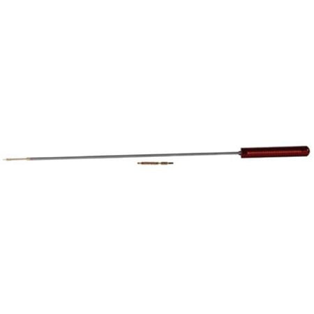 Pro-Shot Products 12 Inch Pistol .17 Cal Micro-Polished Stainless Rod with Jag & Brush