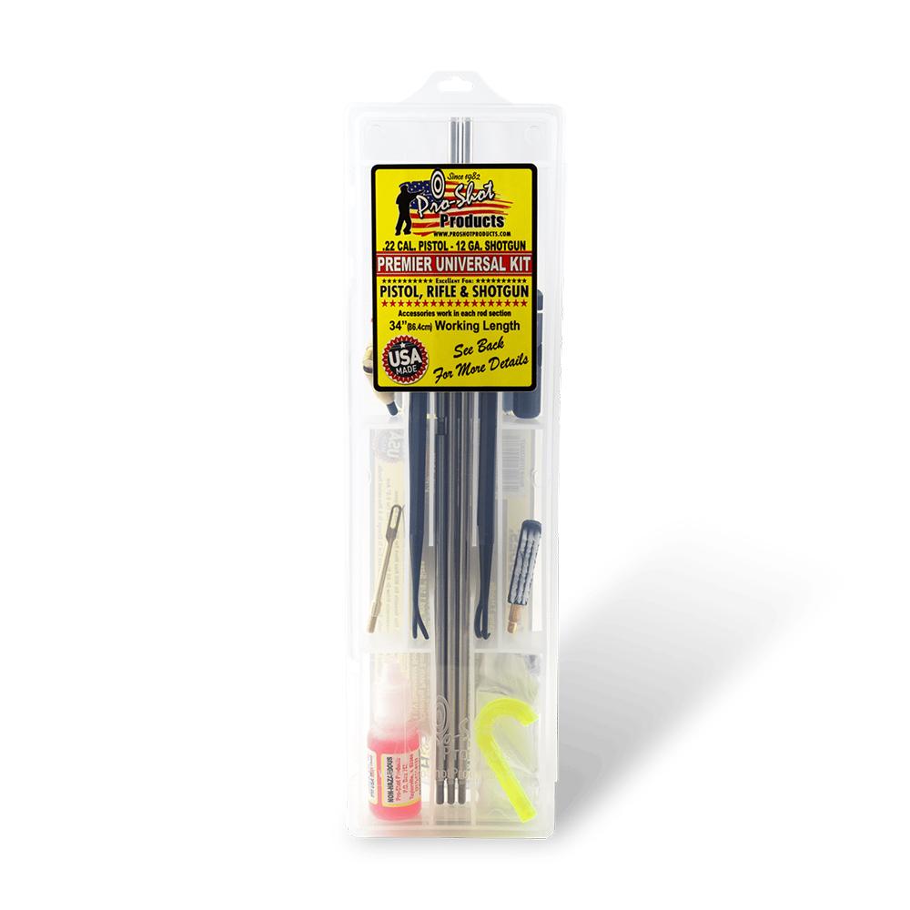 Pro-Shot Universal Cleaning Kit for Pistols, Rifles, and Shotguns