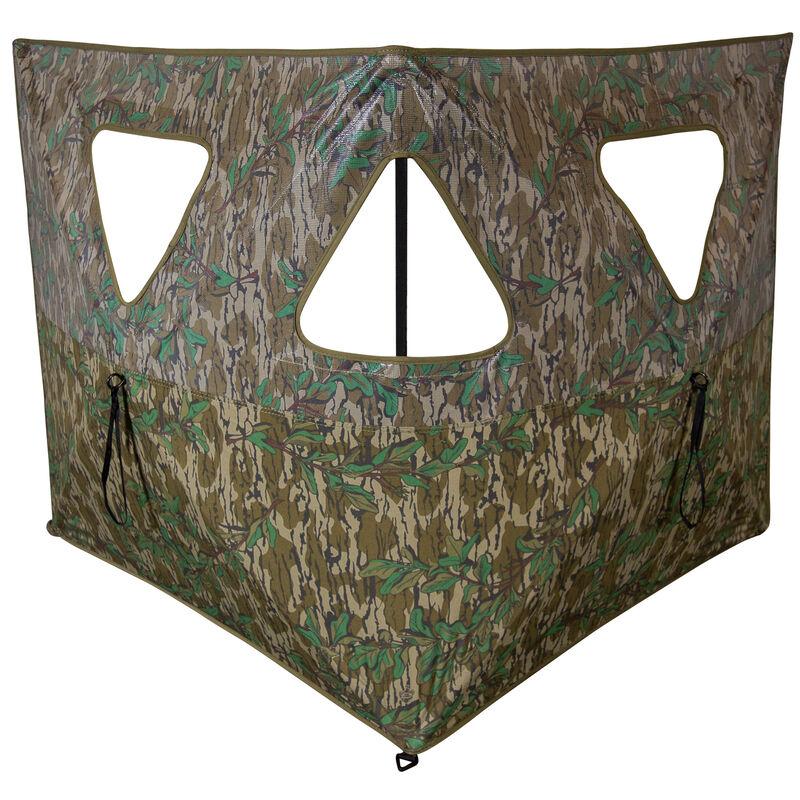 Primos Double Bull Stakeout Ground Blind - Mossy Oak Greenleaf Camo