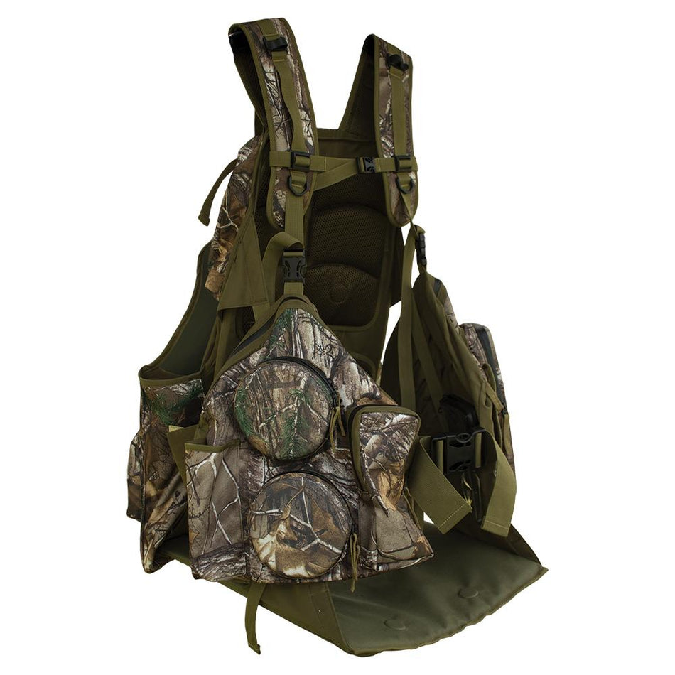 Primos Rocker Strap Field Vest Realtree Xtra Green Camo M-L
