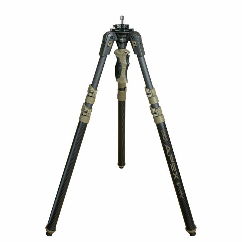 Primos Trigger Stick Apex Carbon Fiber Shooting Tripod Coyote Tan 50lb Capacity