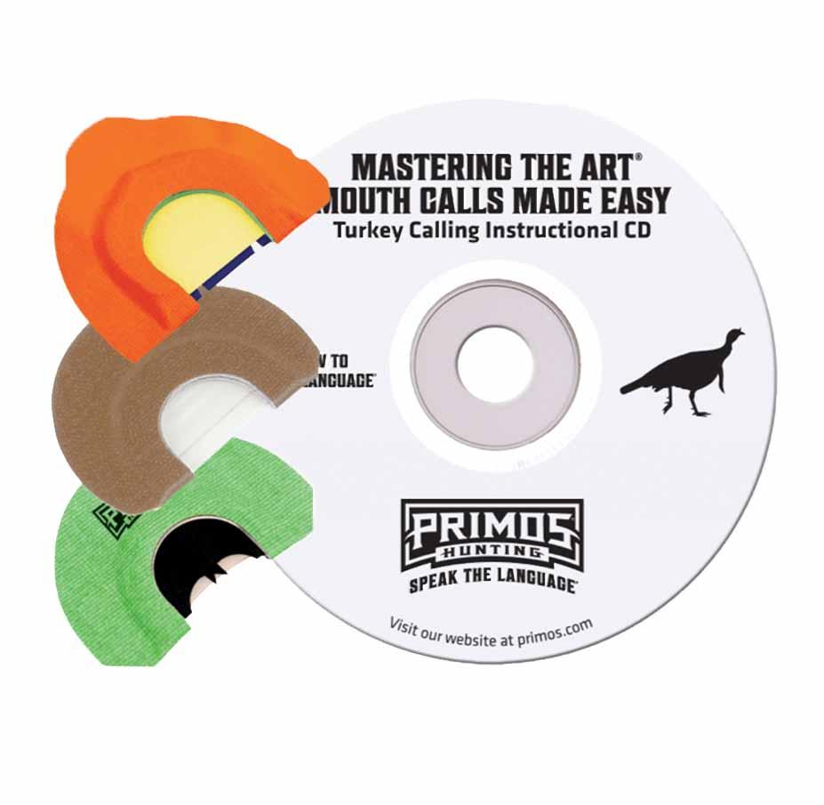Primos Mastering the Art 3-Call Turkey Mouth Call Pak