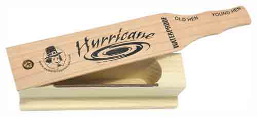 Quaker Boy Hurricane Turkey Box Call Waterproof Cherry/Poplar