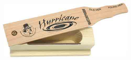Quaker Boy Hurricane Turkey Box Call Waterproof Cherry/Poplar