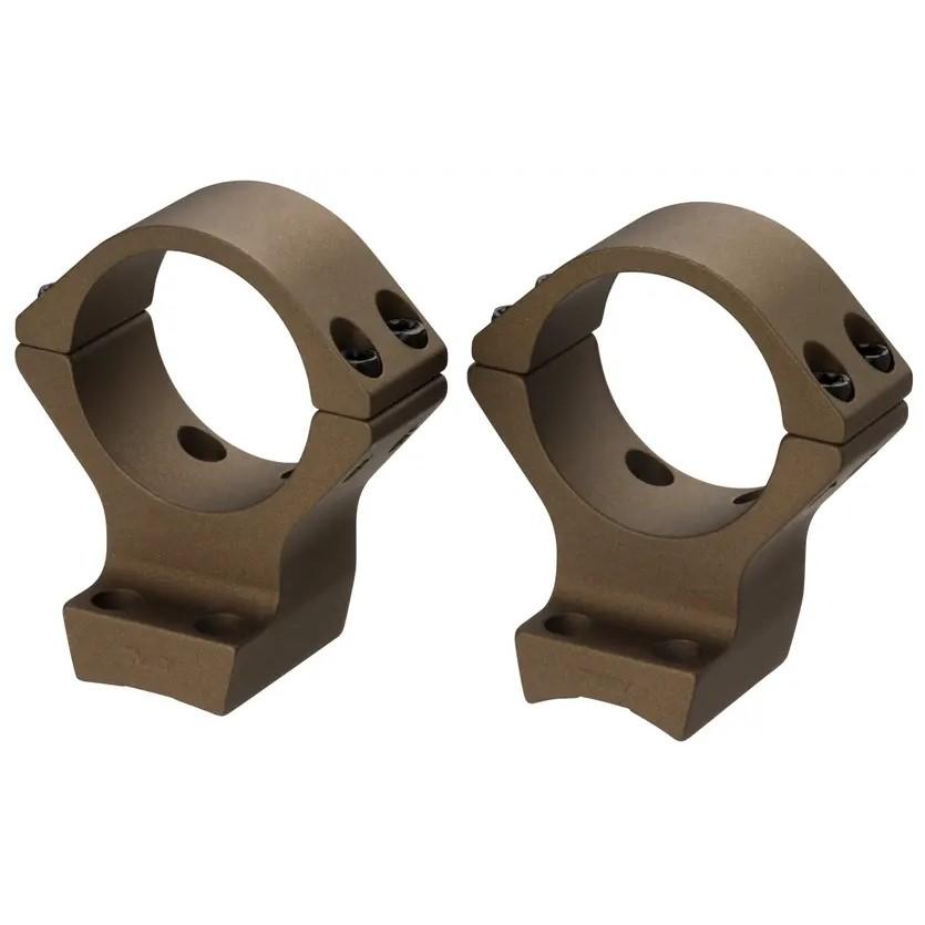 Browning 2-Piece X-Bolt Scope Mount 30mm High Smoke Bronze X-Lock System