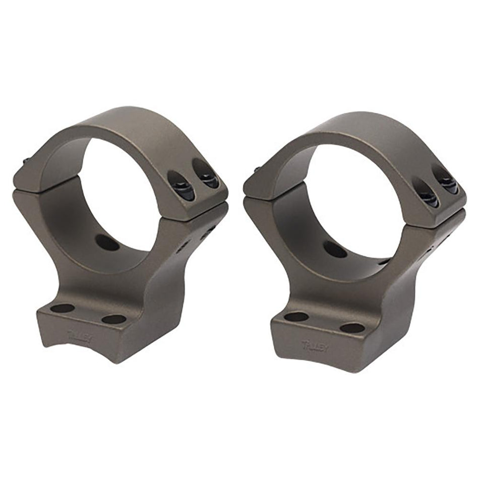 Browning X-Bolt Integrated 1" High Smoke Bronze Cerakote Scope Ring and Base Mount