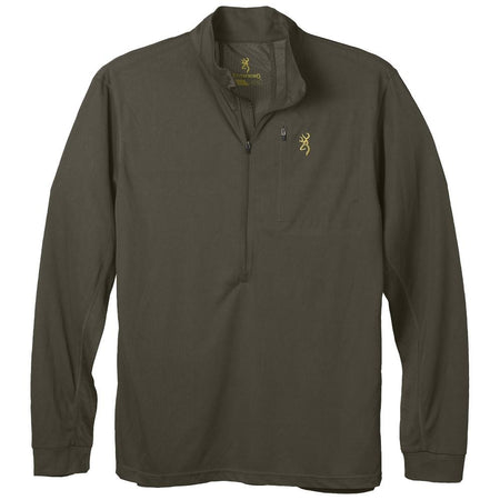 Browning Early Season Zip Hunting Shirt with UPF 50+ Major Brown S