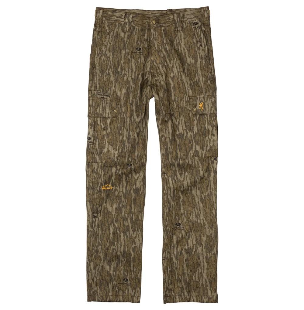 Browning Wasatch Camouflage Field Pants Mossy Oak Bottomland Size S