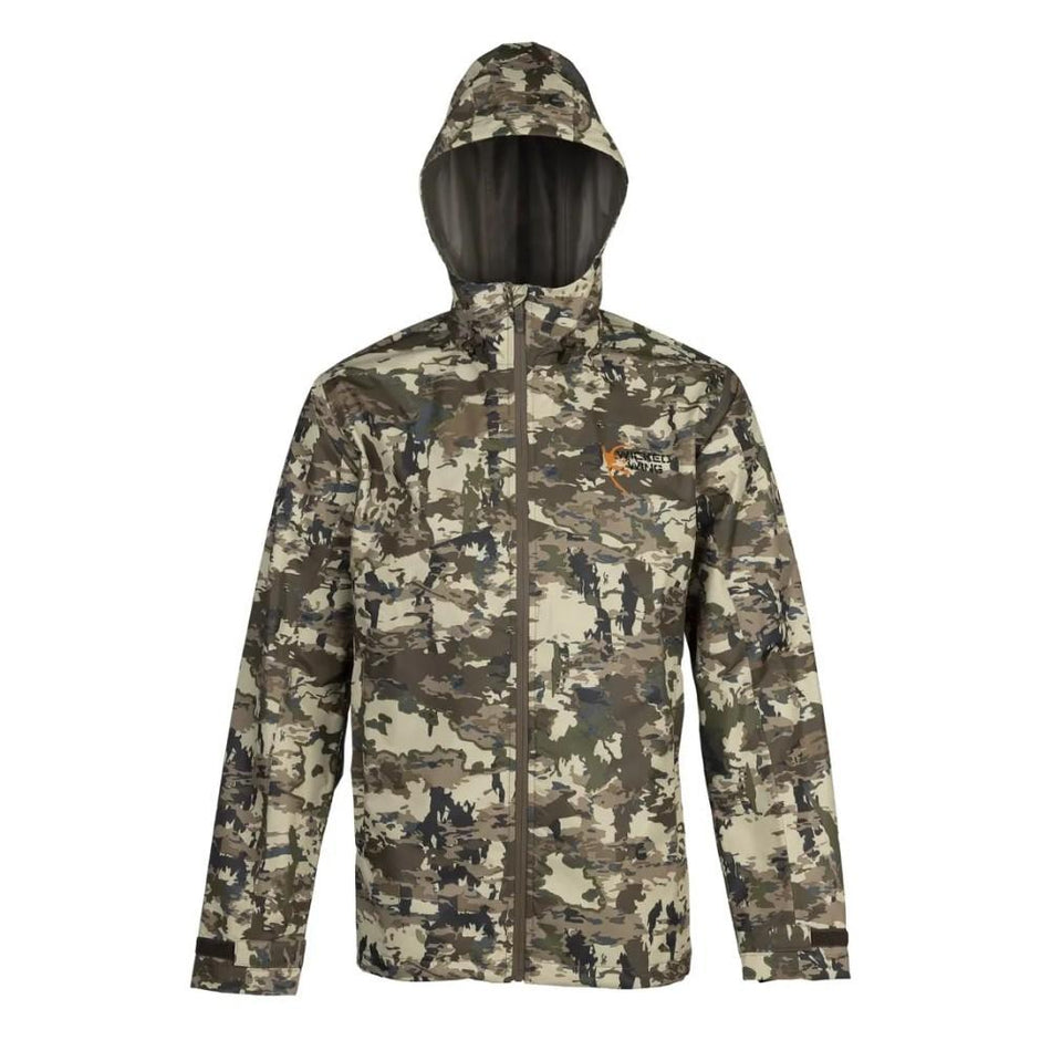 Browning Wicked Wing Waterproof Rain Shell Hunting Jacket Auric Camo S