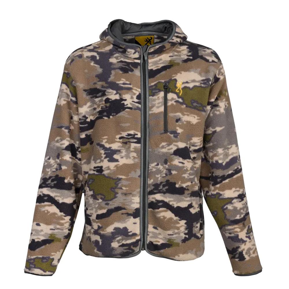 Browning Fleece 2.0 Zip Camo Jacket Ovix Camo L
