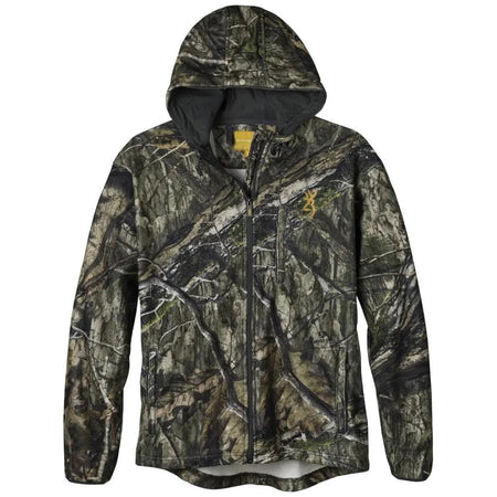 Browning Wasatch Soft Fleece Camo Jacket Mossy Oak DNA M